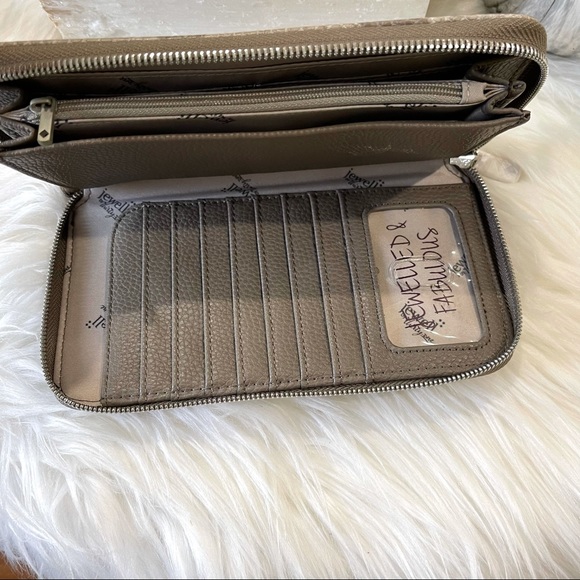 ALL ABOUT THE BENJAMINS wallet PUTTY snakeskin - Picture 7 of 12